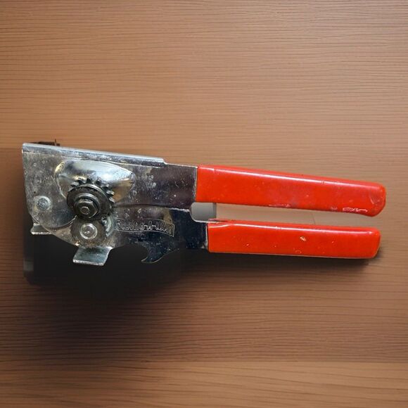 Swing Other - VTG Heavy Duty Swing-A-Way Swing Away Can Bottle Opener Red Grip Handle USA 7”